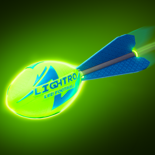 Lightro glow in the dark football